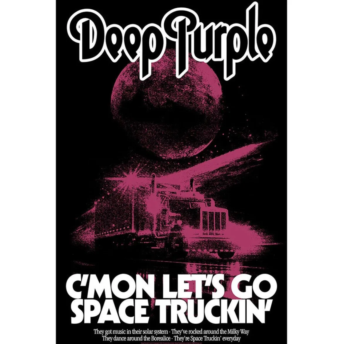 Deep Purple: Space Truckin’ - Seinälippu