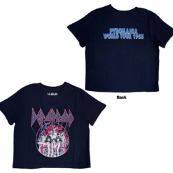 Def Leppard: Pyro Tour - Crop Toppi