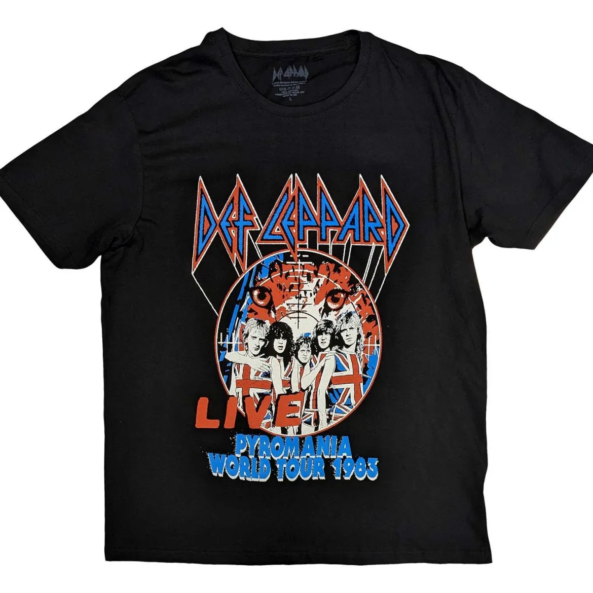 Def Leppard Pyro World Tour - T-Paita