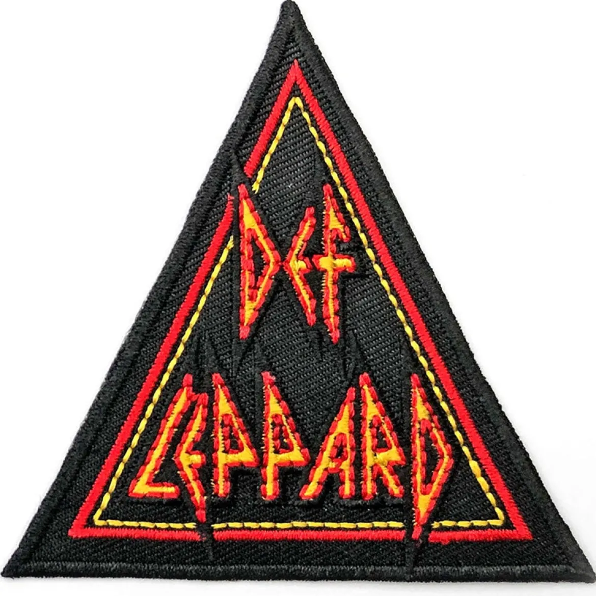 Def Leppard Tri-Logo - Kangasmerkki