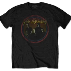 Def Leppard Vintage Circle - T-Paita