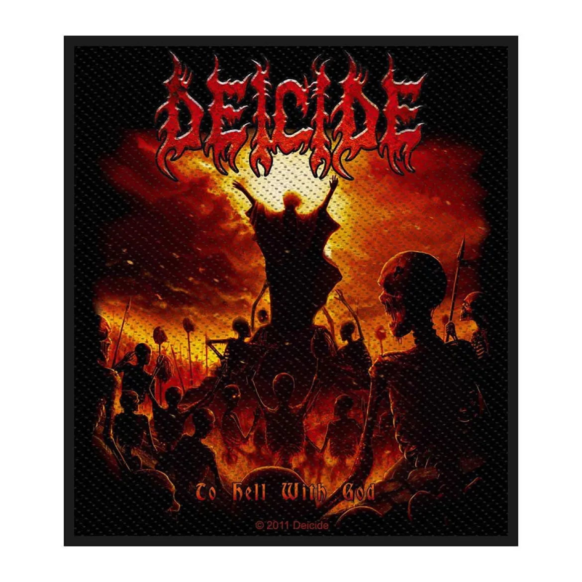 Deicide: To Hell With God - Kangasmerkki