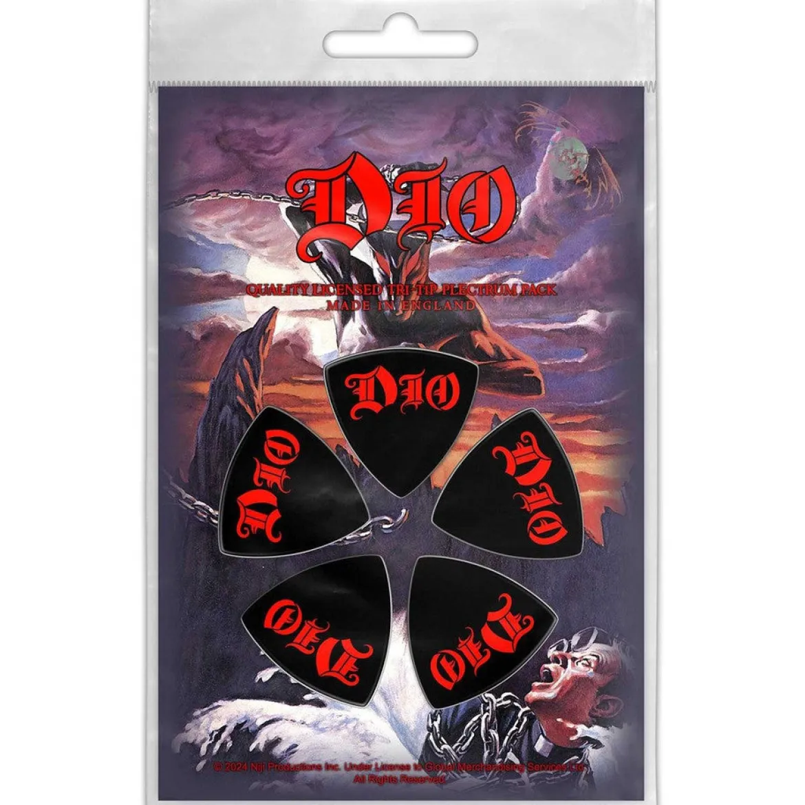 Dio: Holy Diver - Tri-Tip Plektrasetti 5kpl