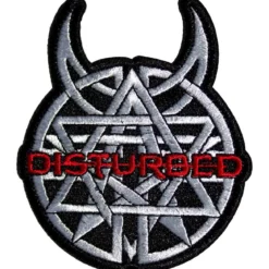 Disturbed: Logo -Kangasmerkki