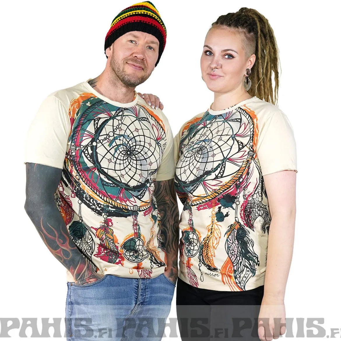 Dreamcatcher - T-paita, beige
