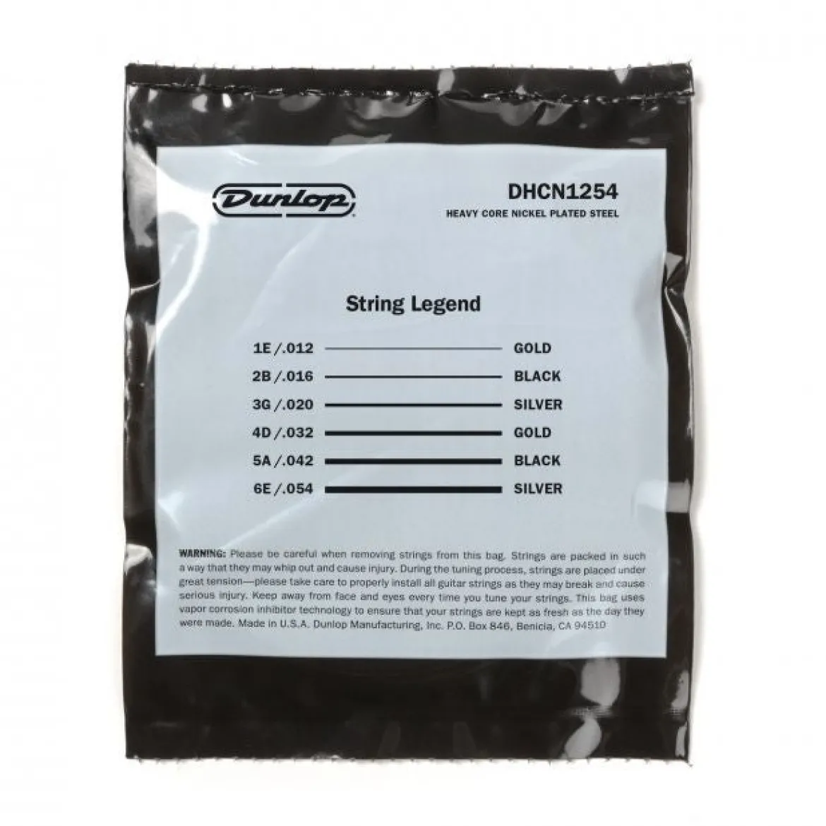 Dunlop 12-54 Heavy Core - Sähkökitaran kielet