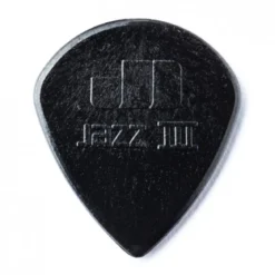 Dunlop Jazz III -plektrat, 6kpl Musta