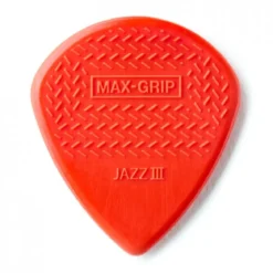 Dunlop Max-grip Jazz III -plektrat, 6kpl Punainen