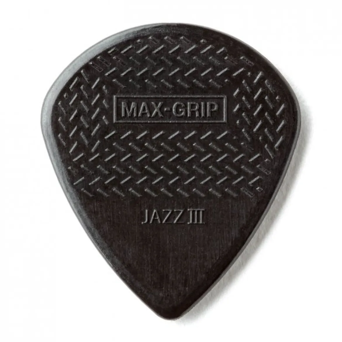 Dunlop Max-grip Jazz III -plektrat, 6kpl Musta