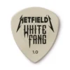Dunlop 1,00mm Hetfield White fang -plektrat, 6kpl