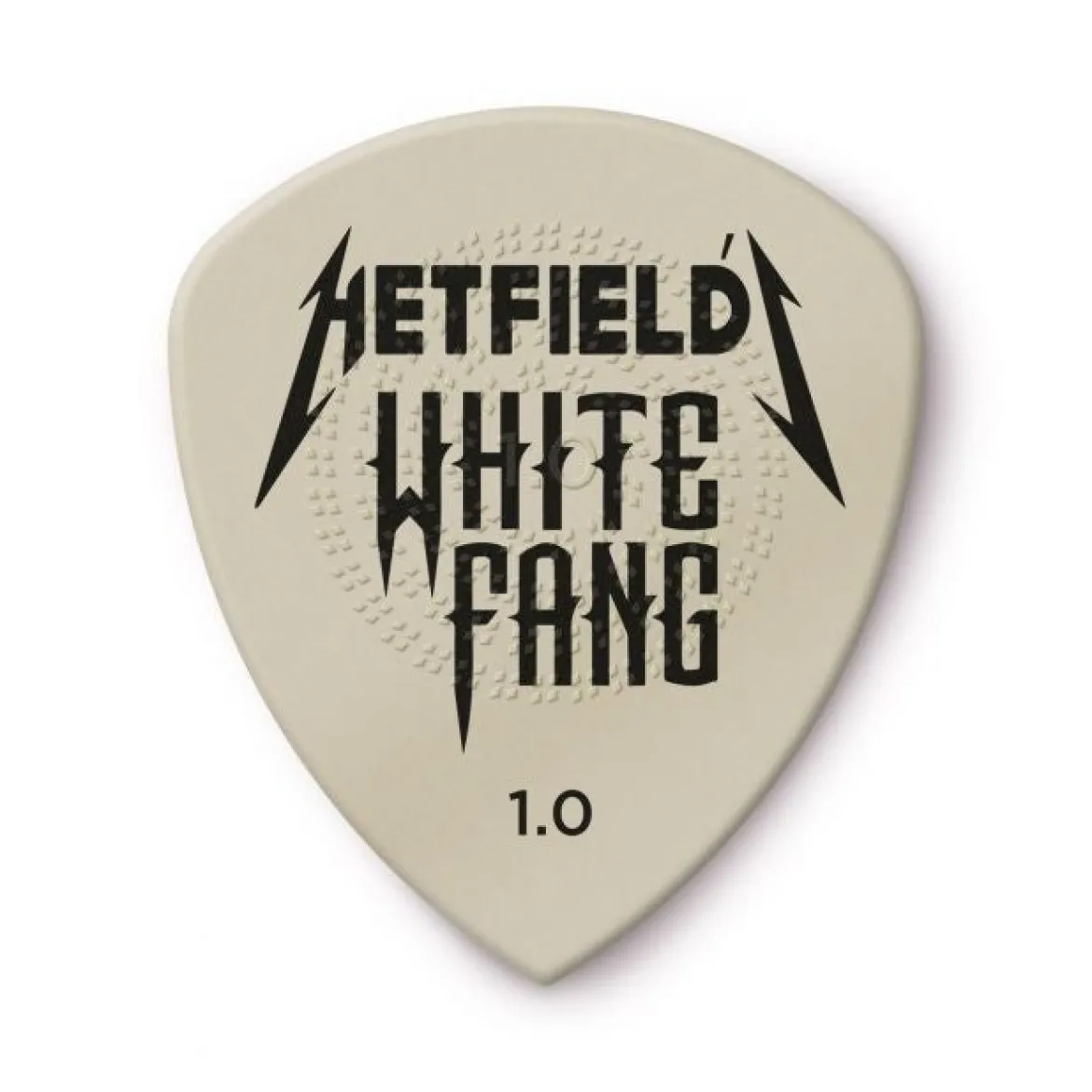 Dunlop 1,00mm Hetfield White fang -plektrat, 6kpl