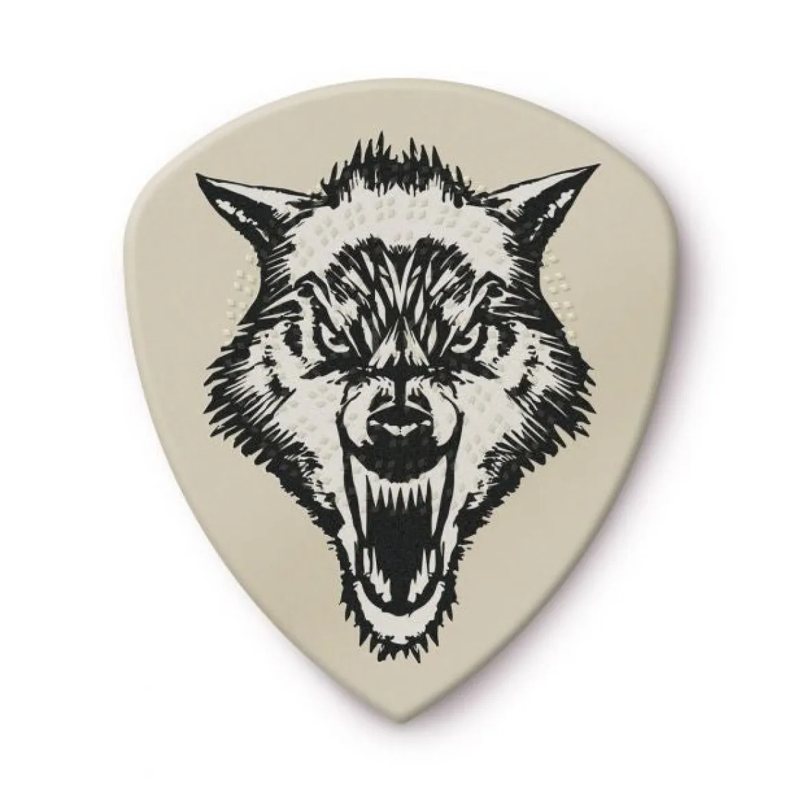 Dunlop 1,00mm Hetfield White fang -plektrat, 6kpl