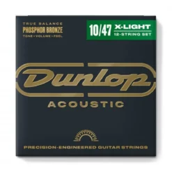 Dunlop 10-47Phosphor bronze - 12-kielisen akustisen kitaran kielet