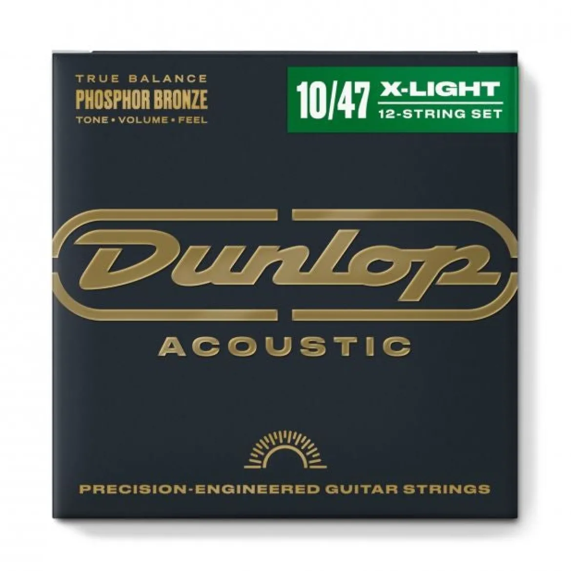 Dunlop 10-47Phosphor bronze - 12-kielisen akustisen kitaran kielet