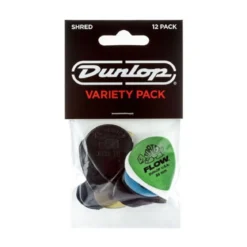 Dunlop PVP118 Plektra-valikoima SHRED, 12kpl