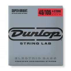 Dunlop Super Bright 45-105 Stainless Steel - Basson kielet