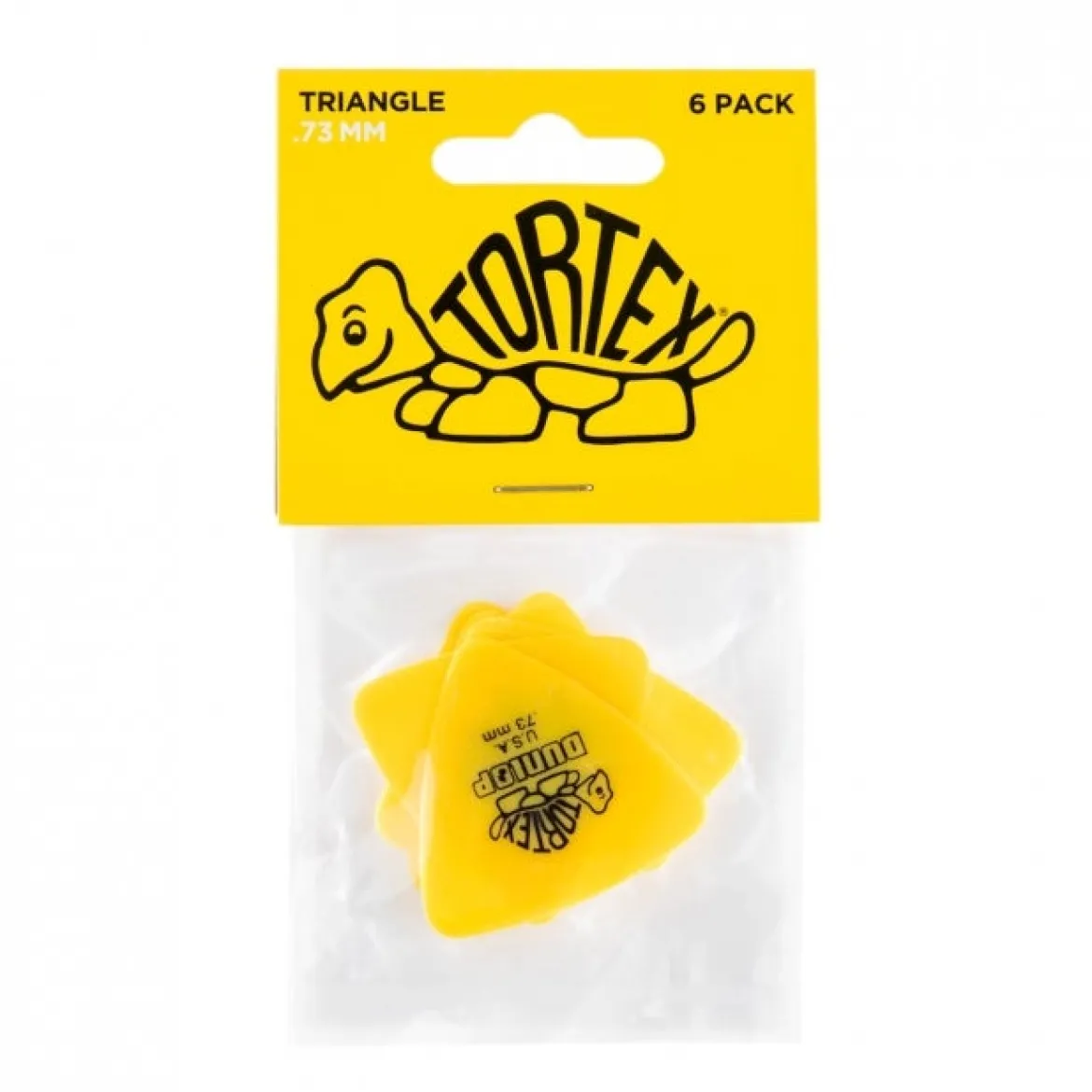 Dunlop Tortex Triangle Plektra 0,73mm, 6kpl