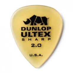 Dunlop Ultex Sharp Plektra 2.00mm, 6kpl