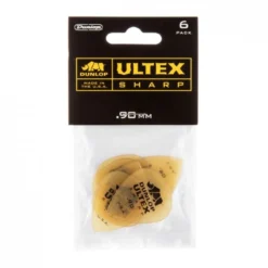Dunlop Ultex Sharp Plektra 0,90mm, 6kpl