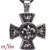 etNox Big Steel Iron Cross - Kaulakoru