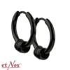 etNox Hoop with rings - Korvakorut