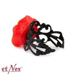 etNox Red Rose - Säädettävä sormus