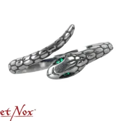etNox Zirconia Snake - Sormus