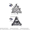 Eyes - siirtotatuointi