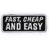 Fast, cheap and easy - Kangasmerkki