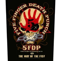 FFDP Way of the fist - Kangasmerkki, selkä