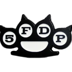 Five Finger Death Punch Knuckles B&W - Pinssi