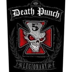 Five Finger Death Punch Legionary - Kangasmerkki, selkä