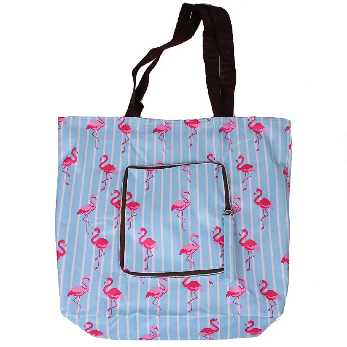 Flamingo Stripes - Kauppakassi