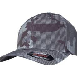 Flexfit Camo Stripe - Lippis, dark camo