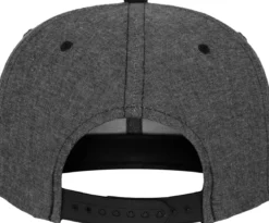 Flexfit Chambray-Suede snapback - Lippis, black