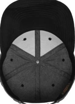 Flexfit Chambray-Suede snapback - Lippis, black