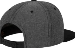 Flexfit Chambray-Suede snapback - Lippis, black