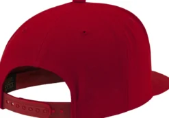 Flexfit Classic snapback - Lippis, red/red