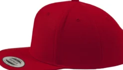 Flexfit Classic snapback - Lippis, red/red