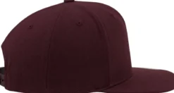 Flexfit Classic snapback - Lippis, maroon/maroon