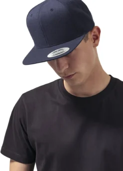 Flexfit Classic snapback - Lippis, black/green