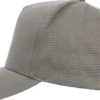 Flexfit 5-panel curved classic - lippis, grey
