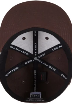 Flexfit Premium 210 Fitted - Lippis, ruskea