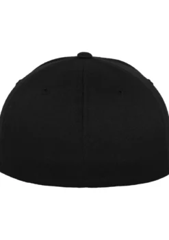 Flexfit Wooly Combed - Lippis, black/black