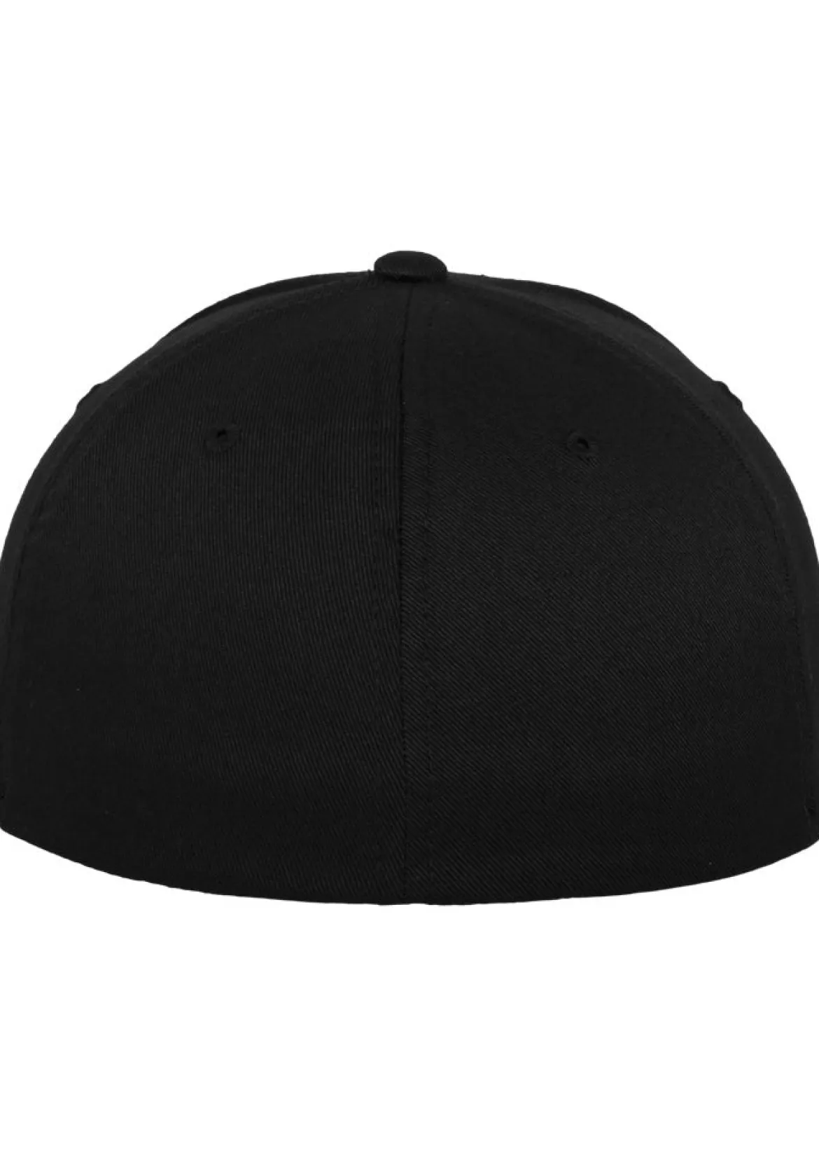 Flexfit Wooly Combed - Lippis, musta