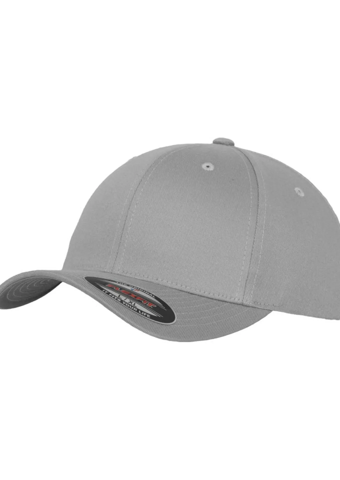 Flexfit Wooly Combed - Lippis, silver