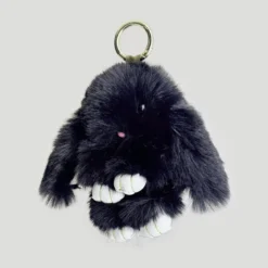 Fluffy Bunny - Avaimenperä, useita värivaihtoehtoja