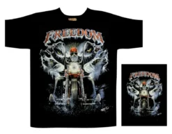 Freedom - T-paita, glow in the dark