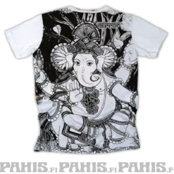 Ganesha - T-paita, valkoinen
