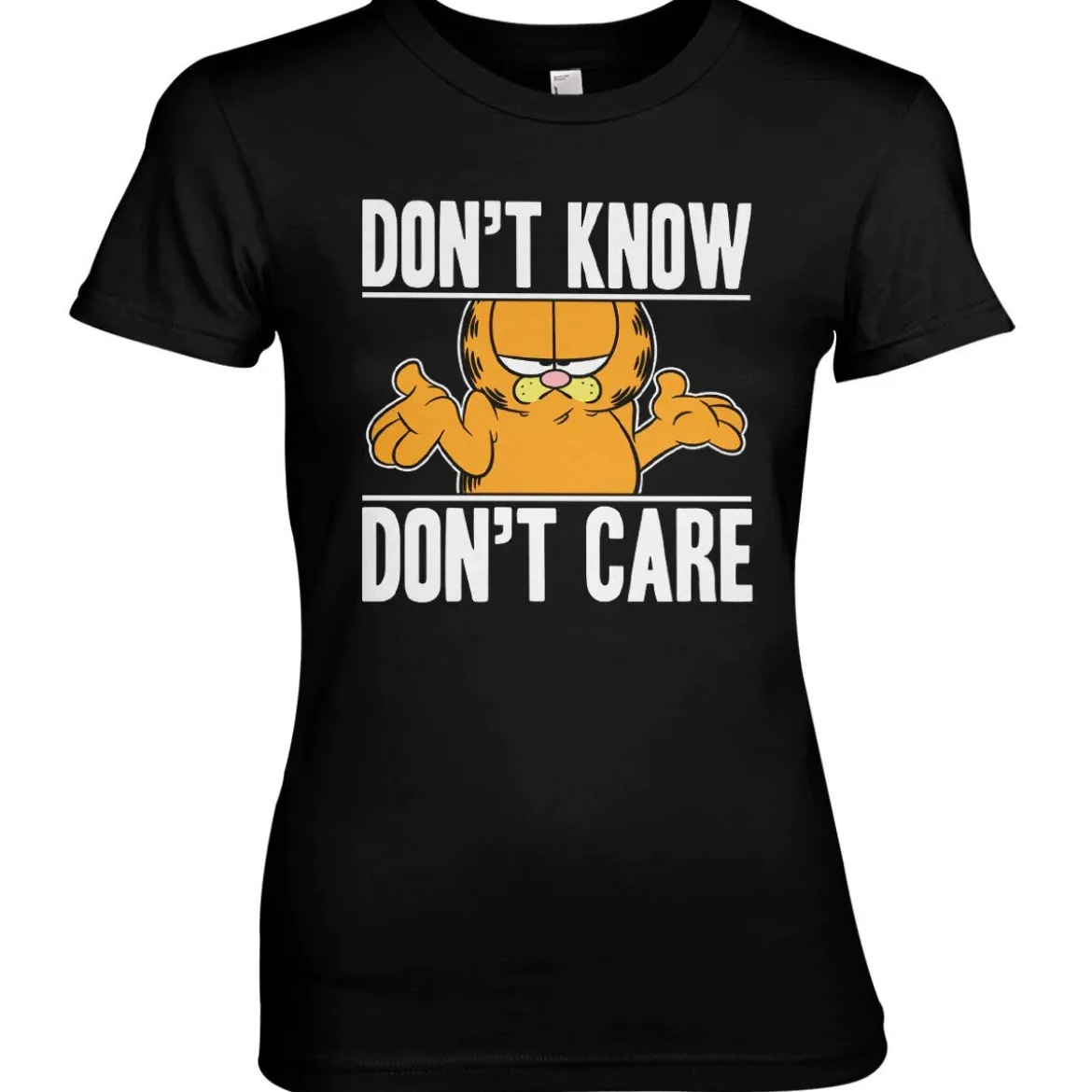 Garfield Don't Know - Don't Care - Naisten T-paita